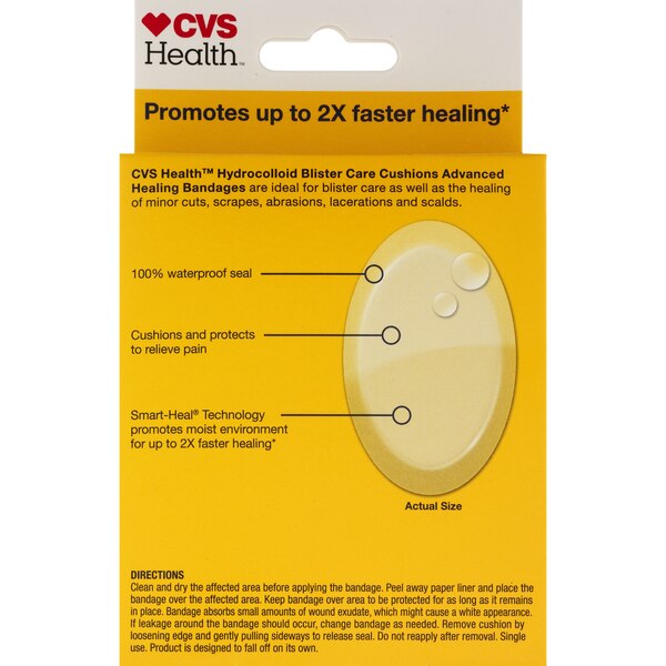 CVS Health Advanced Healing Blister Care Cushions