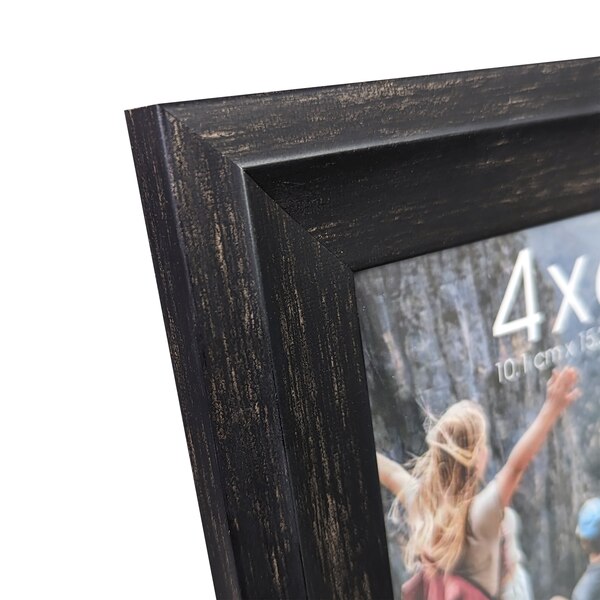 House To Home Black Wood Tone Picture Frame, 4 x 6 in