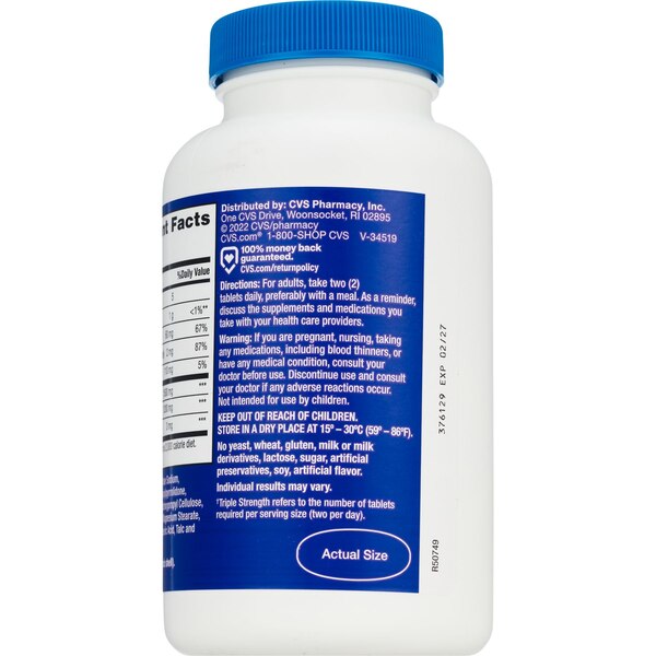 CVS Health Glucosamine Chondroitin Caplets