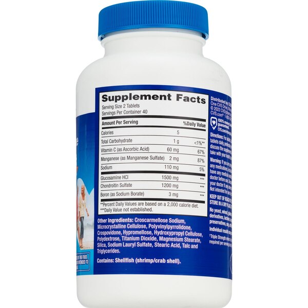 CVS Health Glucosamine Chondroitin Caplets