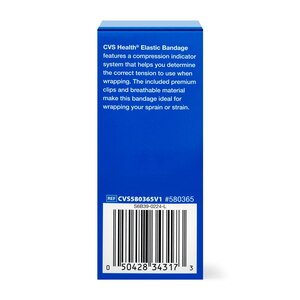 CVS Health Elastic Bandage, 4in x 1.8yd - CVS Pharmacy