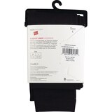 Style Essentials by Hanes Fleece Lined Leggings, Blackout Opaque, thumbnail image