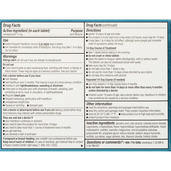 CVS Health Delayed Release Acid Reducer Tablets, Strawberry