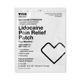 CVS Health Maximum Strength Lidocaine Pain Relief Plus Menthol Patch, MEDIUM, 5 CT, thumbnail image