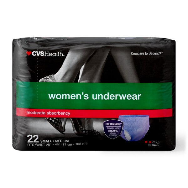 CVS Health Women's Underwear Moderate Absorbency