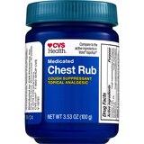 CVS Health Medicated Chest Rub Cough Suppressant, thumbnail image