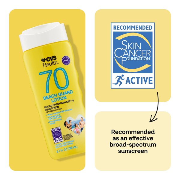 CVS Health Beach Guard Sunscreen Lotion 6.7 OZ