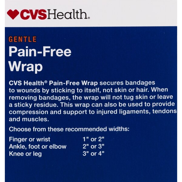 CVS Health Breathable Gentle 1" Tape, Blue & Black, 2 CT