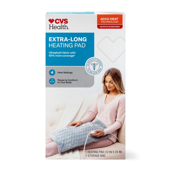CVS Health Series 500 Extra Long Heating Pad