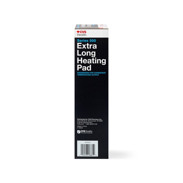 CVS Health Series 500 - Almohadilla térmica extralarga