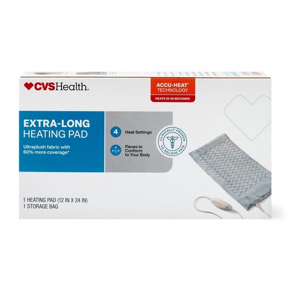 CVS Health Series 500 Extra Long Heating Pad
