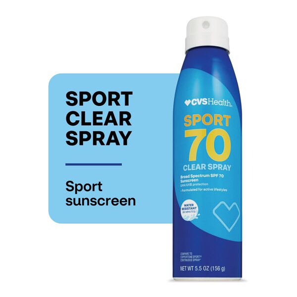 CVS Sport Clear Broad Spectrum Sunscreen Spray