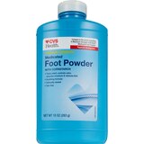 CVS Health Medicated Foot Powder, 10 OZ, thumbnail image