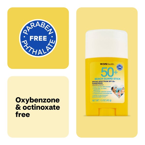 CVS Health Beach Guard Sunscreen Sunstick SPF 50