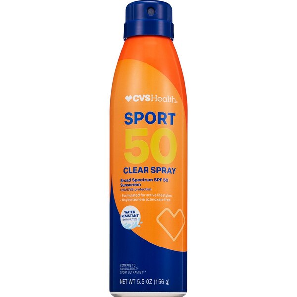 CVS Sport Clear Sunscreen Spray