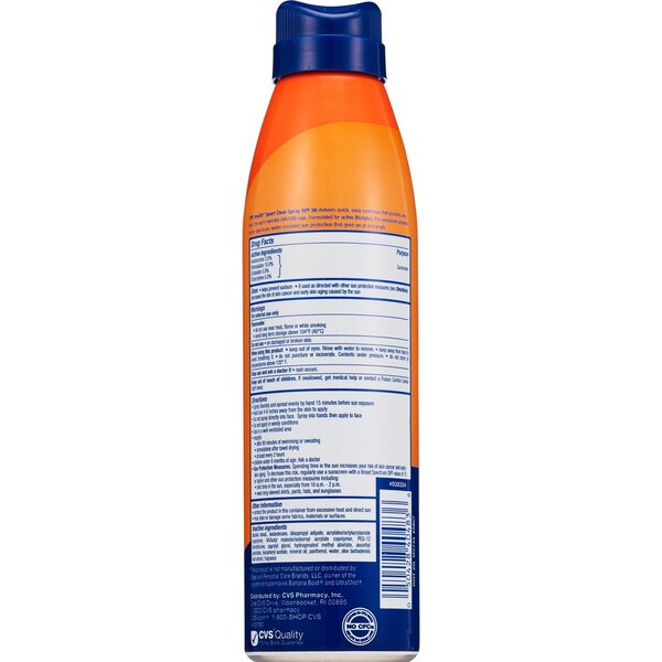 CVS Sport Clear Sunscreen Spray