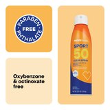 CVS Sport Clear Sunscreen Spray, thumbnail image 4 of 9