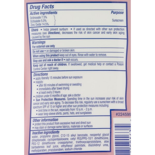 CVS Health Baby SPF 50 Mineral-Based Sun Lotion, 6 OZ