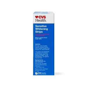 CVS Health Sensitive Teeth Whitening Strips, 14 Treatments