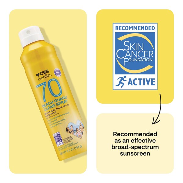 CVS Health Beach Guard Clear Sunscreen Spray
