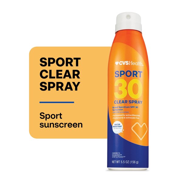 CVS Sport Clear Sunscreen Spray