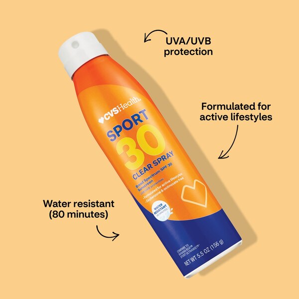 CVS Sport Clear Sunscreen Spray