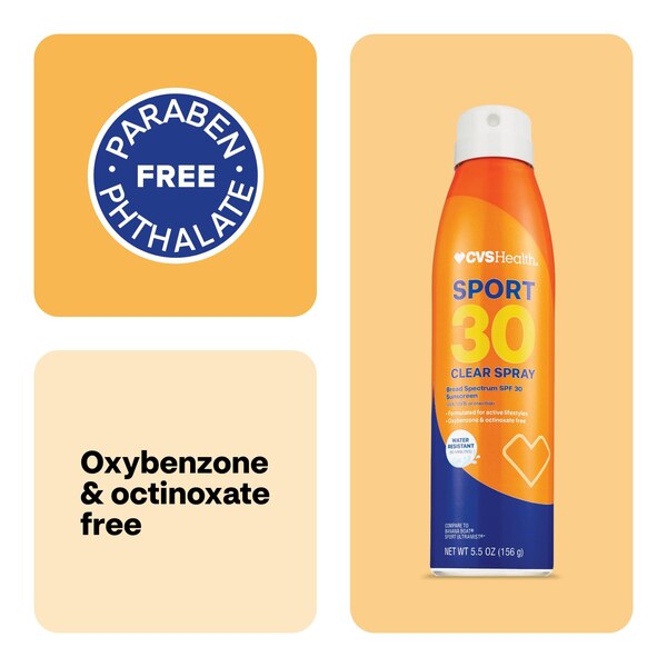 CVS Sport Clear Sunscreen Spray