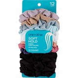 one+other Soft Hold Fabric Ponytailers, Assorted Colors, 12 CT, thumbnail image