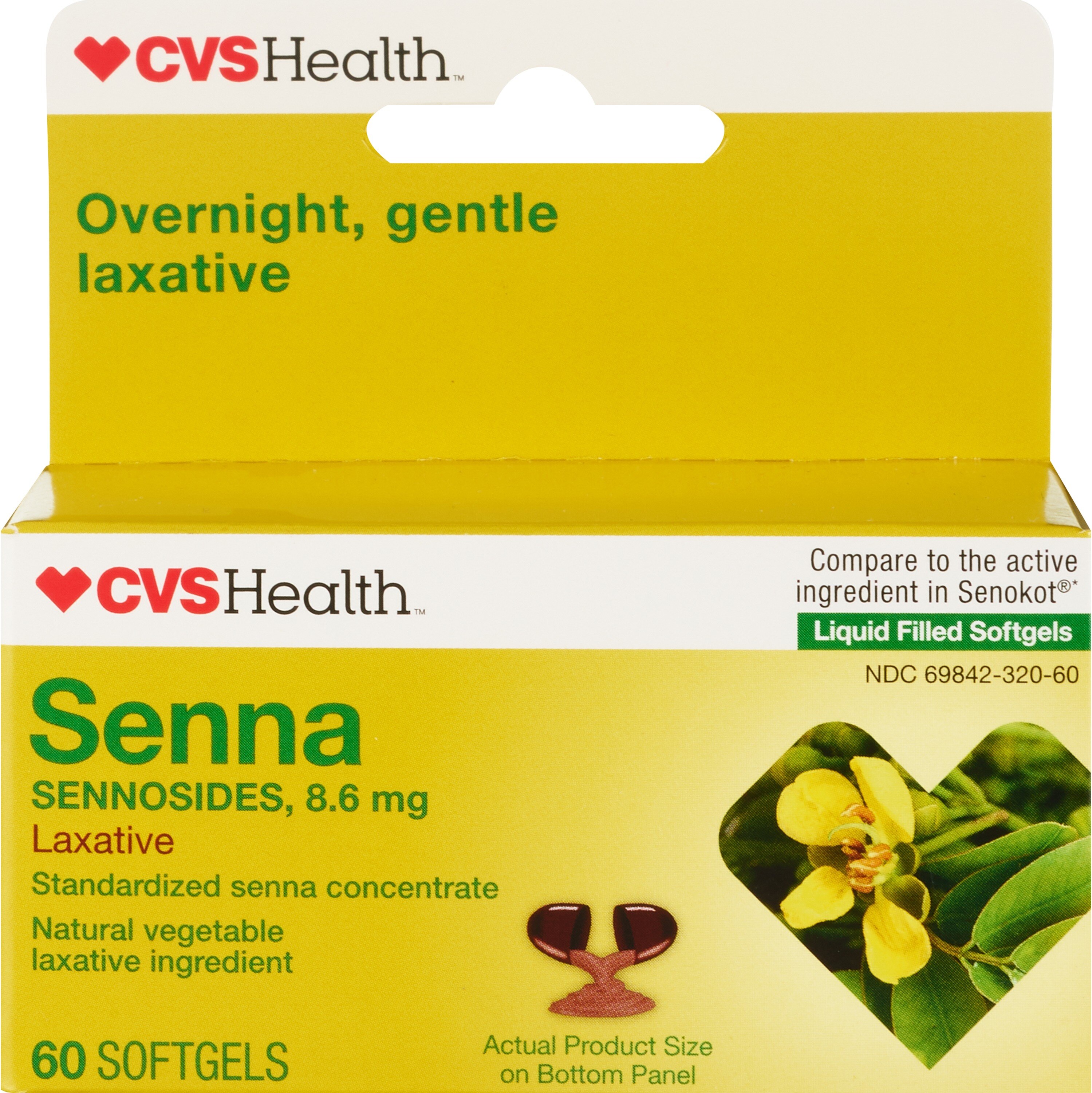 CVS Health Senna Laxative Softgels