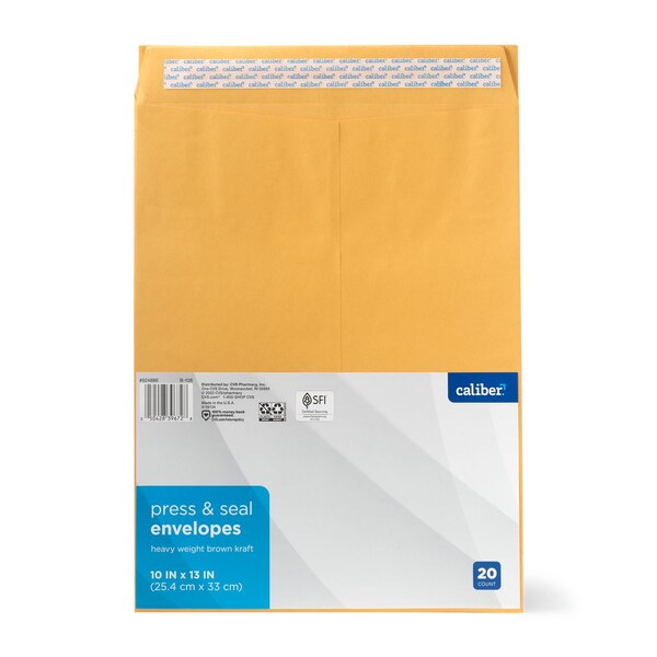 Caliber Office Pak Envelopes