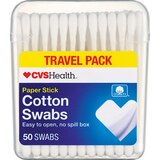 CVS Health Cotton Swabs Paper Stick, 50 CT, thumbnail image