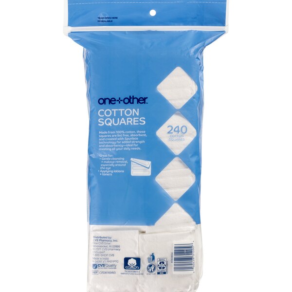 one+other Basic Cotton Squares