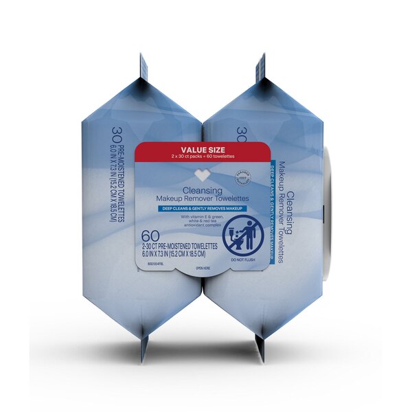 CVS Beauty Cleansing Makeup Remover Towelettes