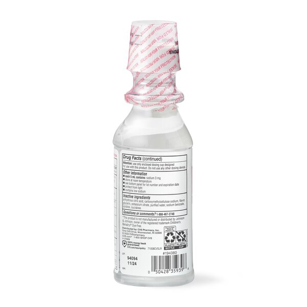 CVS Health Children's Allergy Relief Liquid Medication, Cherry, 8 OZ