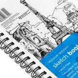Caliber Sketch Book 9 In x 6 in, Medium Weight, 70 Sheets, thumbnail image