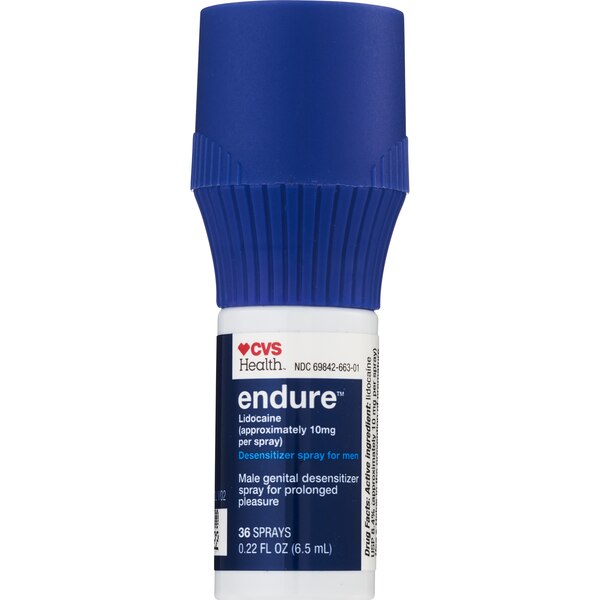 Endure Licocaine Men's Desensitizing Spray, 0.22 FL OZ