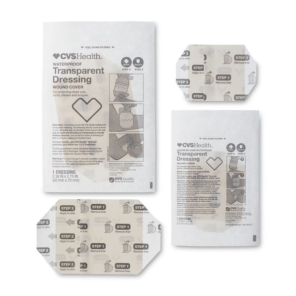 CVS Health Waterproof Transparent Dressings