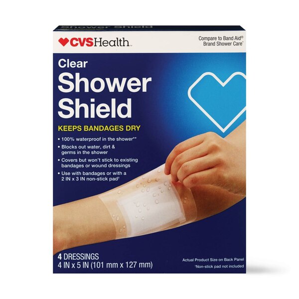 CVS Health Clear Shower Shield Bandages