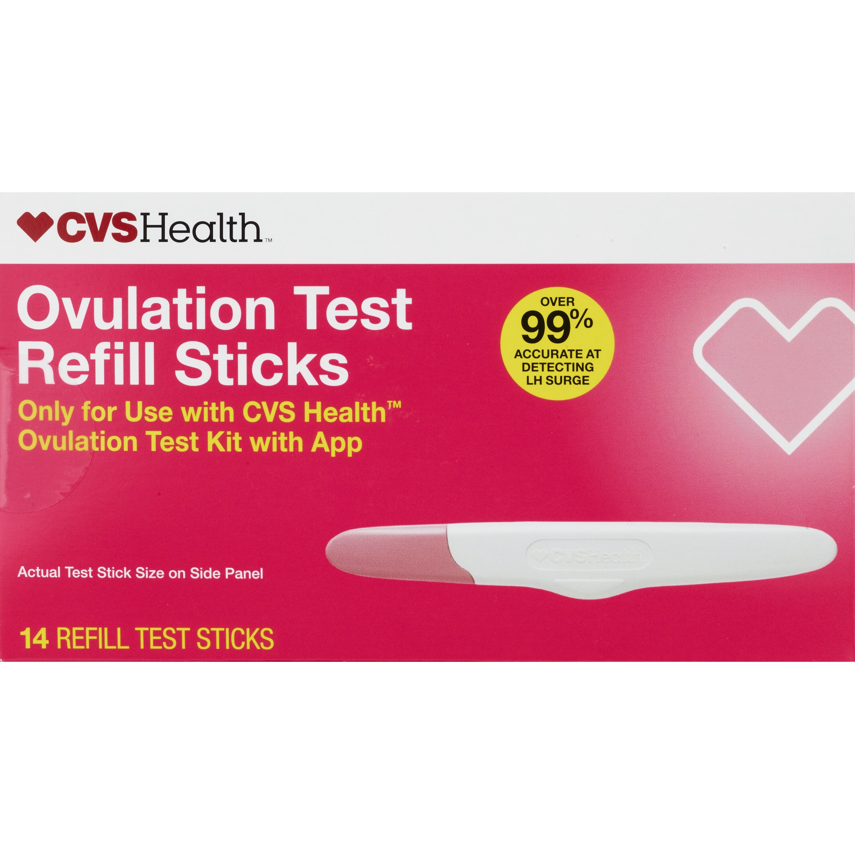 CVS Health - Tiras de prueba de ovulación, 14 u.