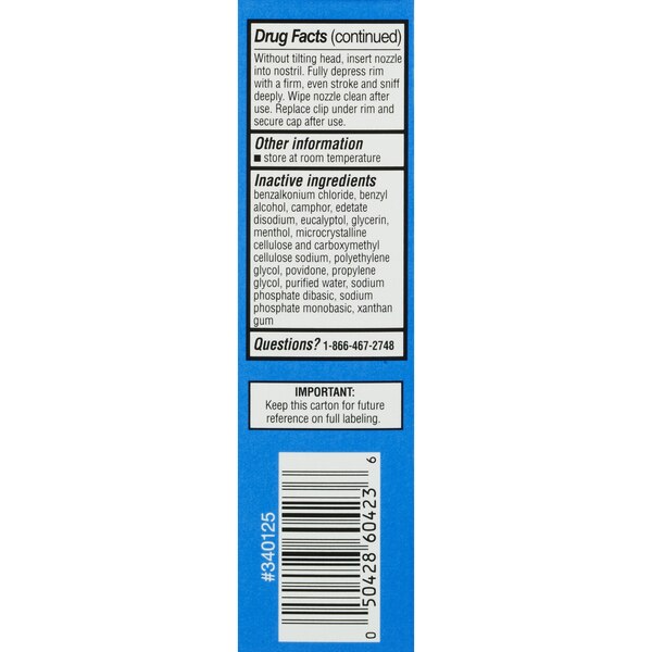 CVS Health 12HR No Drip Allergy Nasal Mist, 0.5 FL OZ