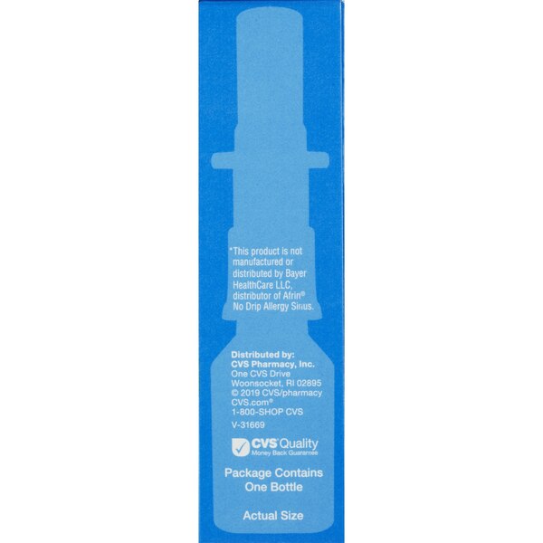 CVS Health 12HR No Drip Allergy Nasal Mist, 0.5 FL OZ