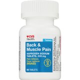 CVS Health Back & Muscle Pain Naproxen Sodium 220 MG Tablets, thumbnail image