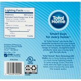 Total Home Non-Dimming LED Soft White Bulbs, 60 w, 4 ct, thumbnail image