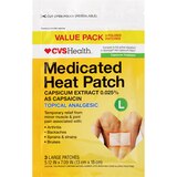 CVS Health Capsicum Treatment Medicated Heat Patch, Large, thumbnail image