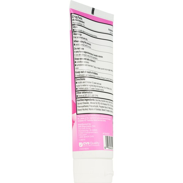 CVS Health Maximum Strength Feminine Anti-Itch Cream, 4 OZ