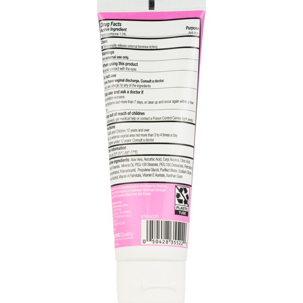 CVS Health Maximum Strength Feminine Anti-Itch Cream, 4 OZ