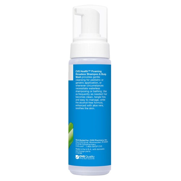 CVS Health - Champú y gel de baño en espuma, sin aclarado