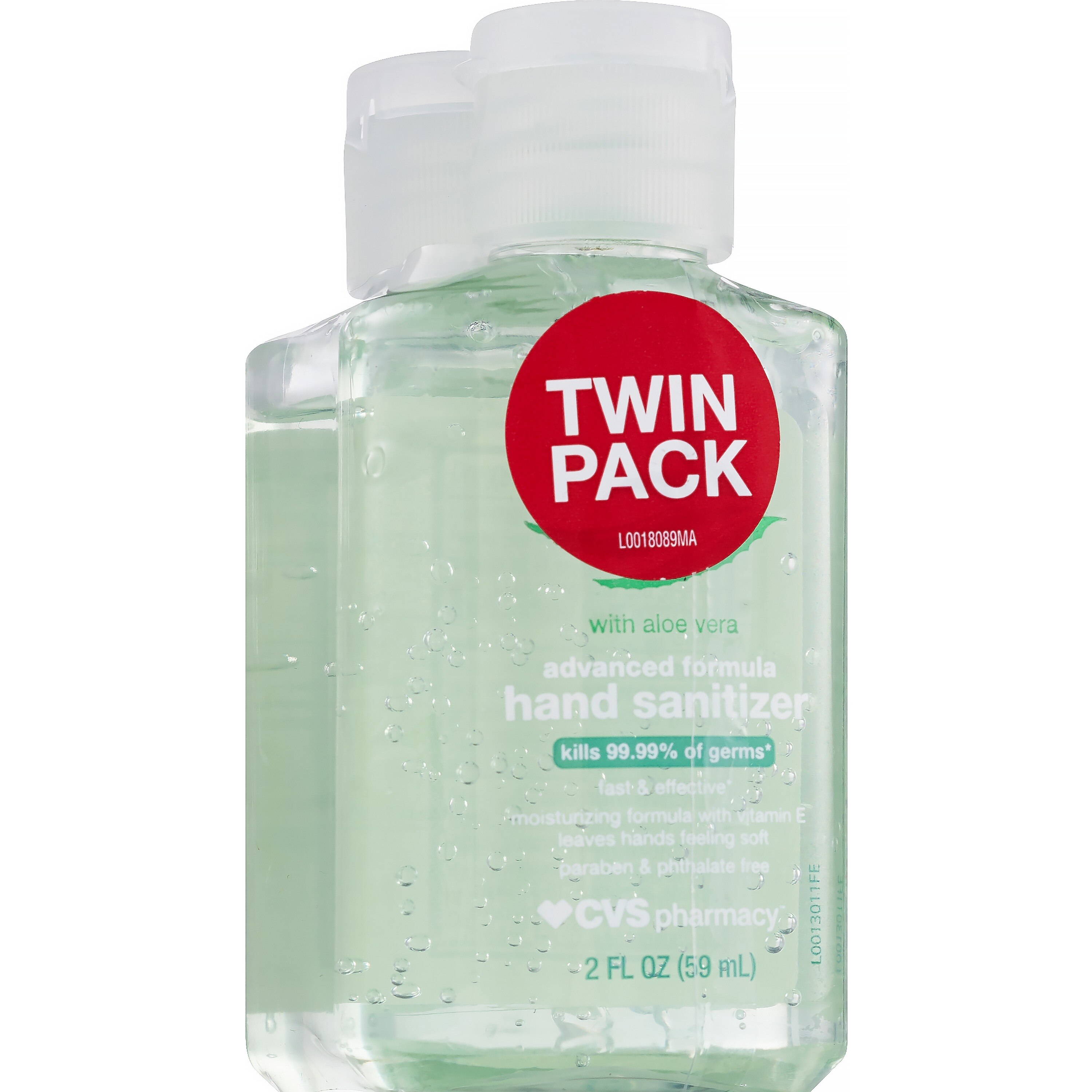 CVS Health Advanced Formula - Desinfectantes para manos, paquete de dos