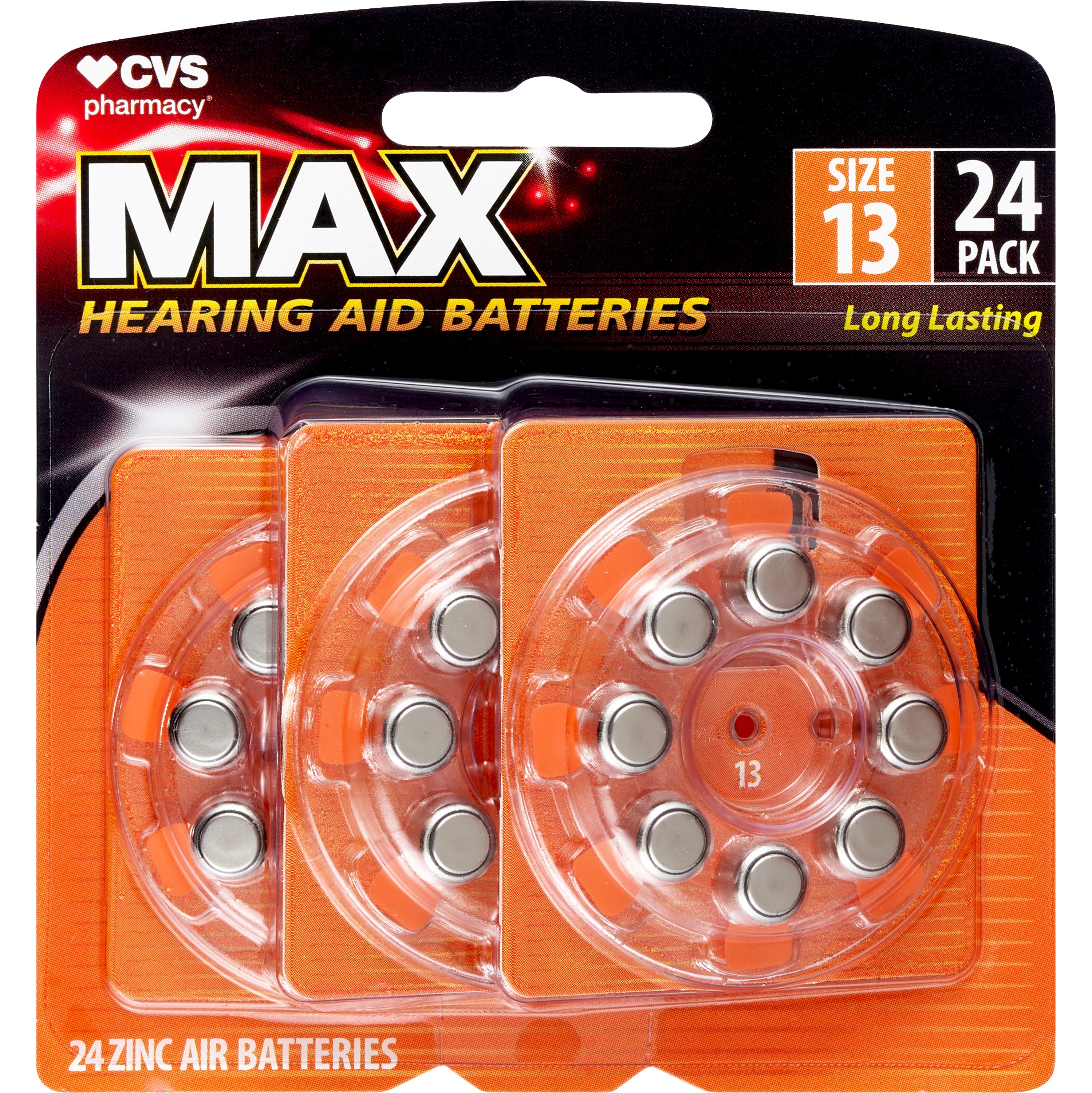 CVS - Baterías para audífono, tamaño 13, 8 u.