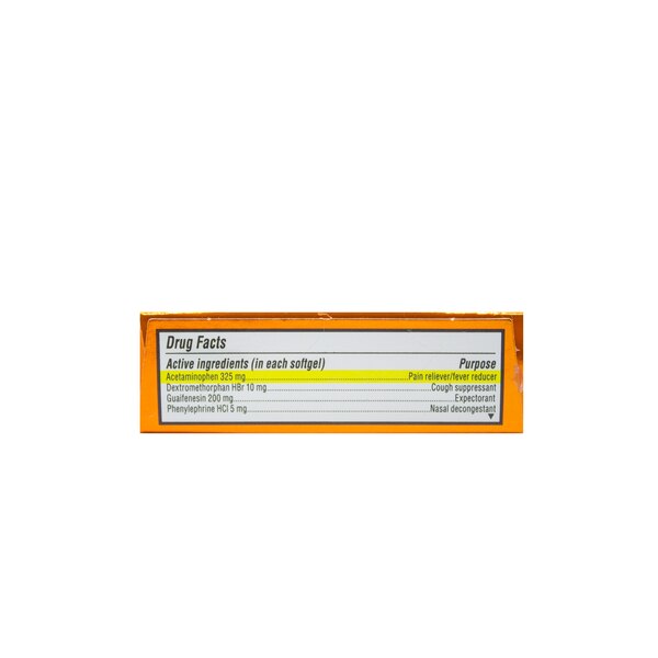 CVS Health Maximum Strength Daytime Softgels for Severe Cold + Flu Relief, 24 CT
